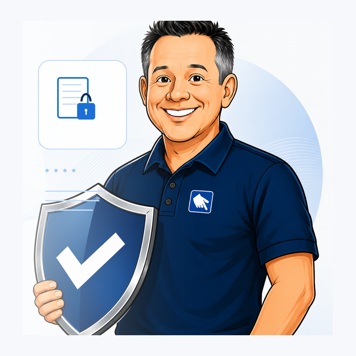 Nick protecting private website information