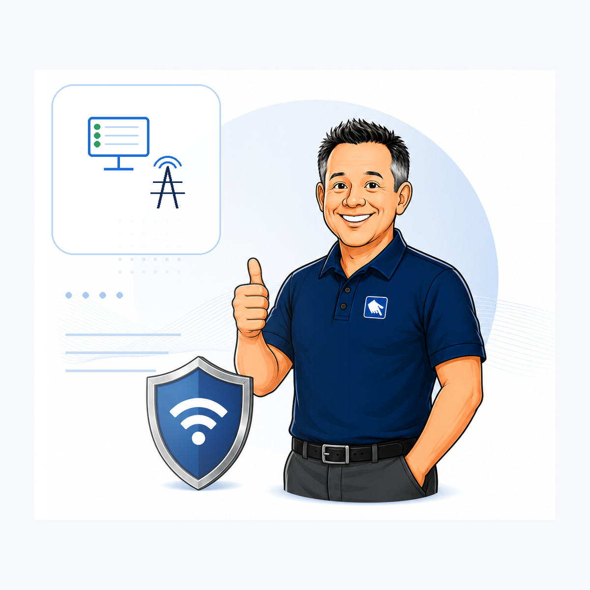 Nick managing a UniFi network
